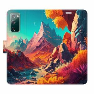 Flipové pouzdro iSaprio - Colorful Mountains - Samsung Galaxy S20 FE obraz