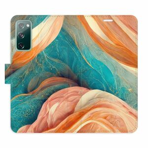 Flipové pouzdro iSaprio - Blue and Orange - Samsung Galaxy S20 FE obraz