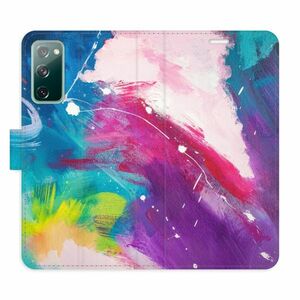 Flipové pouzdro iSaprio - Abstract Paint 05 - Samsung Galaxy S20 FE obraz