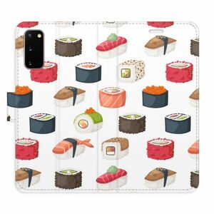 Flipové pouzdro iSaprio - Sushi Pattern 02 - Samsung Galaxy S20 obraz