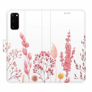 Flipové pouzdro iSaprio - Pink Flowers 03 - Samsung Galaxy S20 obraz
