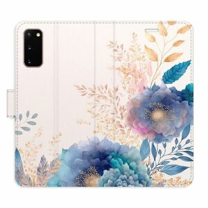 Flipové pouzdro iSaprio - Ornamental Flowers 03 - Samsung Galaxy S20 obraz