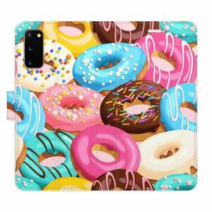 Flipové pouzdro iSaprio - Donuts Pattern 02 - Samsung Galaxy S20 obraz