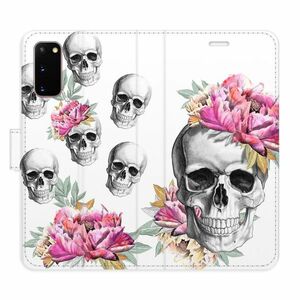 Flipové pouzdro iSaprio - Crazy Skull - Samsung Galaxy S20 obraz