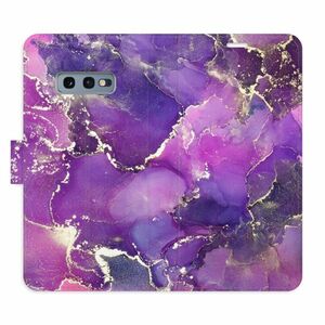 Flipové pouzdro iSaprio - Purple Marble - Samsung Galaxy S10e obraz