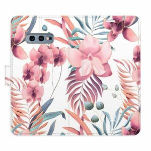 Flipové pouzdro iSaprio - Pink Flowers 02 - Samsung Galaxy S10e obraz