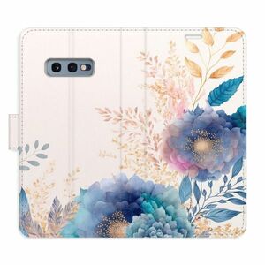Flipové pouzdro iSaprio - Ornamental Flowers 03 - Samsung Galaxy S10e obraz