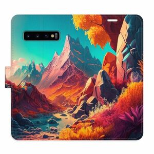 Flipové pouzdro iSaprio - Colorful Mountains - Samsung Galaxy S10 obraz