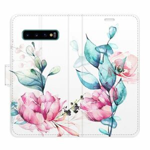 Flipové pouzdro iSaprio - Beautiful Flower - Samsung Galaxy S10 obraz
