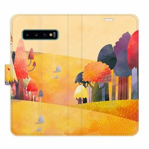 Flipové pouzdro iSaprio - Autumn Forest - Samsung Galaxy S10 obraz