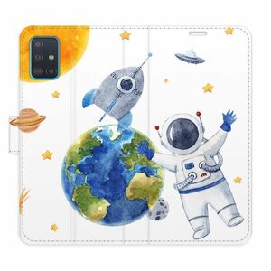 Flipové pouzdro iSaprio - Space 06 - Samsung Galaxy A51 obraz