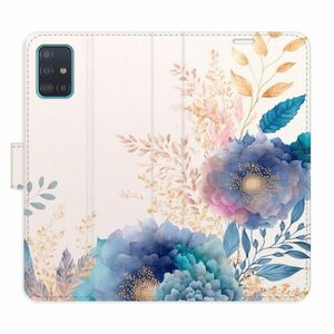 Flipové pouzdro iSaprio - Ornamental Flowers 03 - Samsung Galaxy A51 obraz