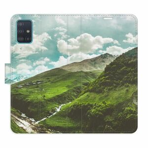 Flipové pouzdro iSaprio - Mountain Valley - Samsung Galaxy A51 obraz