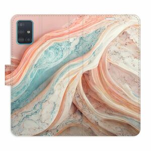 Flipové pouzdro iSaprio - Colour Marble - Samsung Galaxy A51 obraz