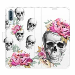 Flipové pouzdro iSaprio - Crazy Skull - Samsung Galaxy A50 obraz