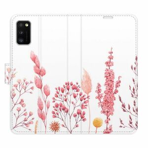 Flipové pouzdro iSaprio - Pink Flowers 03 - Samsung Galaxy A41 obraz