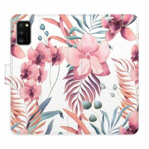 Flipové pouzdro iSaprio - Pink Flowers 02 - Samsung Galaxy A41 obraz