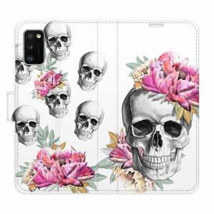 Flipové pouzdro iSaprio - Crazy Skull - Samsung Galaxy A41 obraz