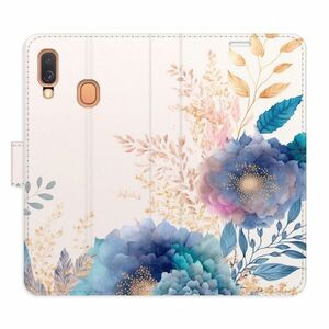 Flipové pouzdro iSaprio - Ornamental Flowers 03 - Samsung Galaxy A40 obraz
