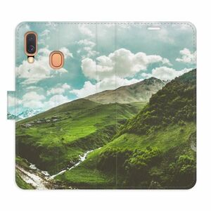 Flipové pouzdro iSaprio - Mountain Valley - Samsung Galaxy A40 obraz