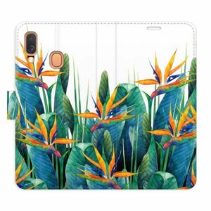 Flipové pouzdro iSaprio - Exotic Flowers 02 - Samsung Galaxy A40 obraz