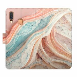 Flipové pouzdro iSaprio - Colour Marble - Samsung Galaxy A40 obraz