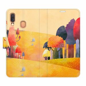Flipové pouzdro iSaprio - Autumn Forest - Samsung Galaxy A40 obraz