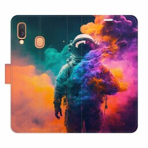 Flipové pouzdro iSaprio - Astronaut in Colours 02 - Samsung Galaxy A40 obraz
