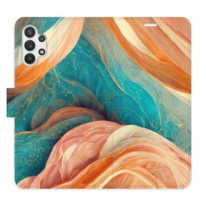 Flipové pouzdro iSaprio - Blue and Orange - Samsung Galaxy A32 5G obraz