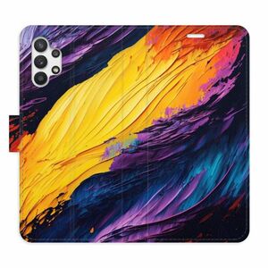 Flipové pouzdro iSaprio - Fire Paint - Samsung Galaxy A32 obraz