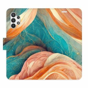 Flipové pouzdro iSaprio - Blue and Orange - Samsung Galaxy A32 obraz