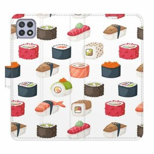 Flipové pouzdro iSaprio - Sushi Pattern 02 - Samsung Galaxy A22 5G obraz