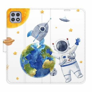 Flipové pouzdro iSaprio - Space 06 - Samsung Galaxy A22 5G obraz