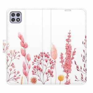 Flipové pouzdro iSaprio - Pink Flowers 03 - Samsung Galaxy A22 5G obraz