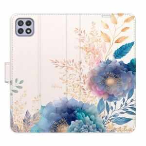 Flipové pouzdro iSaprio - Ornamental Flowers 03 - Samsung Galaxy A22 5G obraz