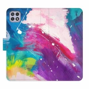 Flipové pouzdro iSaprio - Abstract Paint 05 - Samsung Galaxy A22 5G obraz