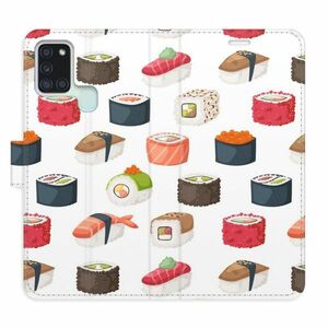 Flipové pouzdro iSaprio - Sushi Pattern 02 - Samsung Galaxy A21s obraz