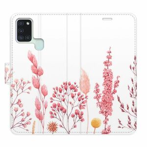 Flipové pouzdro iSaprio - Pink Flowers 03 - Samsung Galaxy A21s obraz