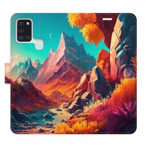 Flipové pouzdro iSaprio - Colorful Mountains - Samsung Galaxy A21s obraz