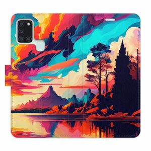 Flipové pouzdro iSaprio - Colorful Mountains 02 - Samsung Galaxy A21s obraz