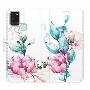 Flipové pouzdro iSaprio - Beautiful Flower - Samsung Galaxy A21s obraz