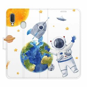 Flipové pouzdro iSaprio - Space 06 - Samsung Galaxy A20e obraz