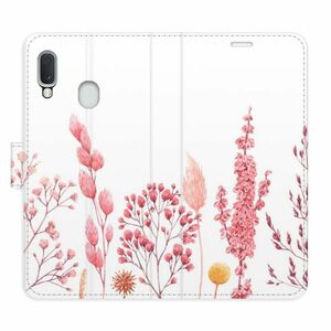 Flipové pouzdro iSaprio - Pink Flowers 03 - Samsung Galaxy A20e obraz