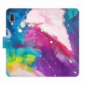 Flipové pouzdro iSaprio - Abstract Paint 05 - Samsung Galaxy A20e obraz
