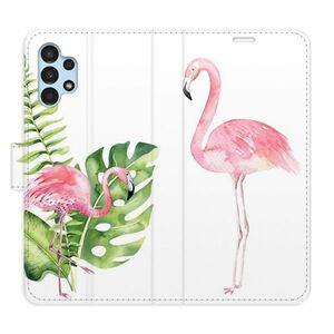 Flipové pouzdro iSaprio - Flamingos - Samsung Galaxy A13 / A13 5G obraz