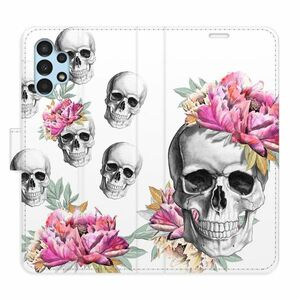 Flipové pouzdro iSaprio - Crazy Skull - Samsung Galaxy A13 / A13 5G obraz