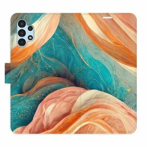 Flipové pouzdro iSaprio - Blue and Orange - Samsung Galaxy A13 / A13 5G obraz