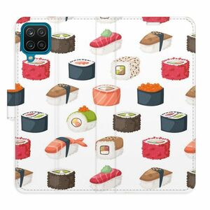 Flipové pouzdro iSaprio - Sushi Pattern 02 - Samsung Galaxy A12 obraz