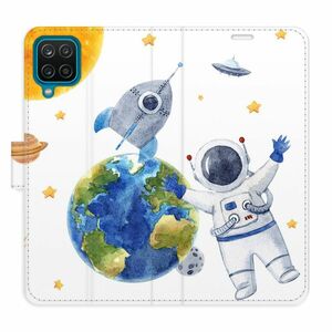 Flipové pouzdro iSaprio - Space 06 - Samsung Galaxy A12 obraz