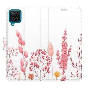 Flipové pouzdro iSaprio - Pink Flowers 03 - Samsung Galaxy A12 obraz